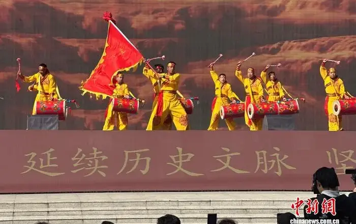 （寻味中华丨艺林）兰州太平鼓：刚柔相济凌空跃 擂鼓发声寄太平