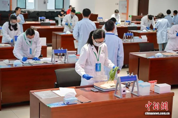重庆农检能手赛场比拼“真功夫”