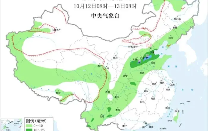 北方大部地区将有冷空气活动 西南地区东部江南北部等地有一次较强降水过程