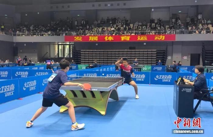 河北千名乒乓小将齐聚正定 竞逐国青国少集训队“入场券”